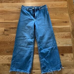 Zara Wide Leg Jeans EUC